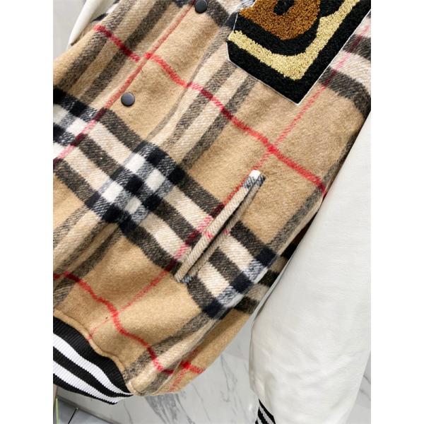 話題殺到！バーバリー コピー BURBERRY 2025秋冬冬仕様 ベージュ チェックスタジャン