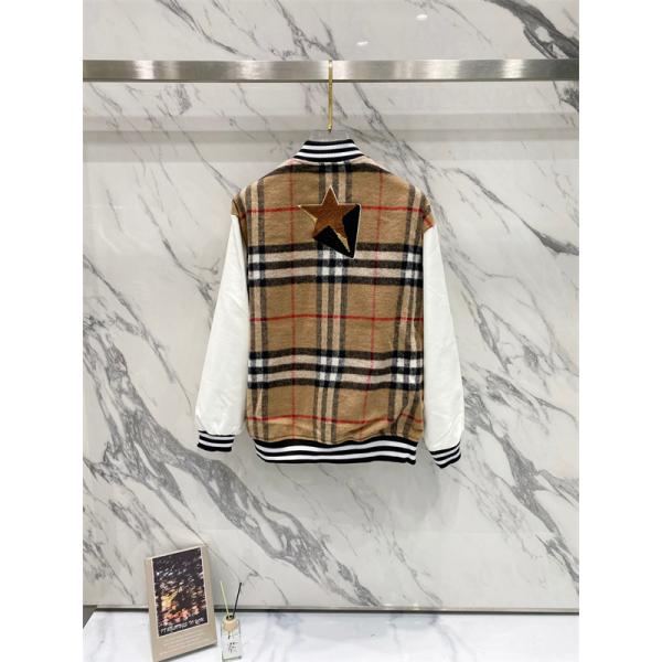 話題殺到！バーバリー コピー BURBERRY 2025秋冬冬仕様 ベージュ チェックスタジャン