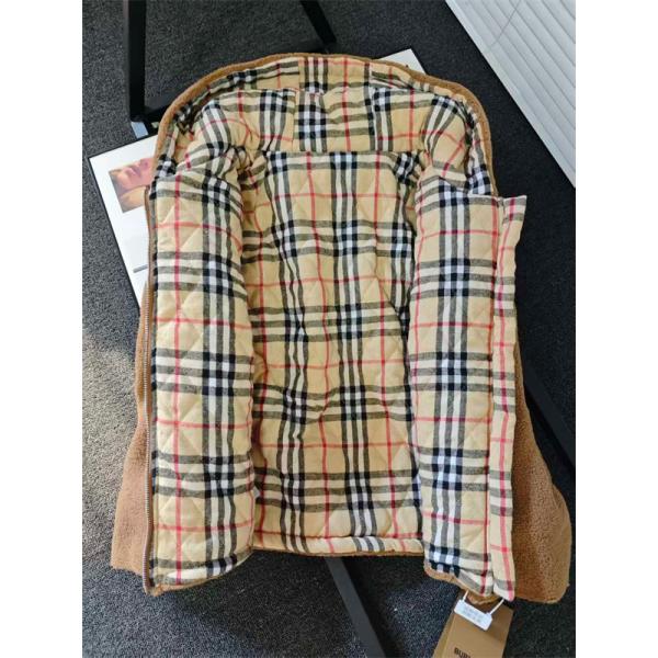快適感重視！2025秋冬温か素材 キャメル ジャケット バーバリー コピー BURBERRY