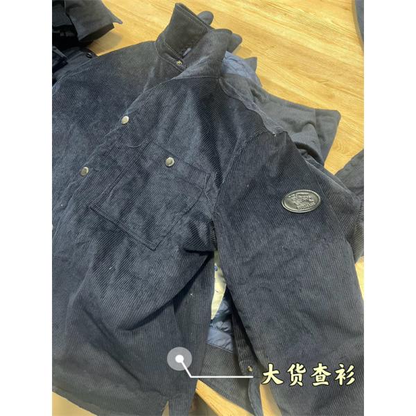 圧倒的人気！バーバリー コピー BURBERRY 2025秋冬冷え対策 ネイビー ジャケット