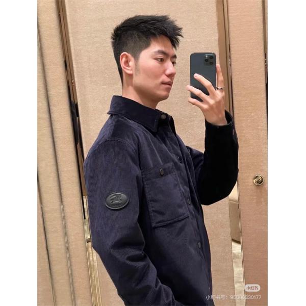 圧倒的人気！バーバリー コピー BURBERRY 2025秋冬冷え対策 ネイビー ジャケット