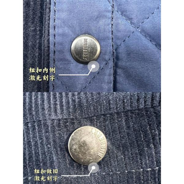 圧倒的人気！バーバリー コピー BURBERRY 2025秋冬冷え対策 ネイビー ジャケット