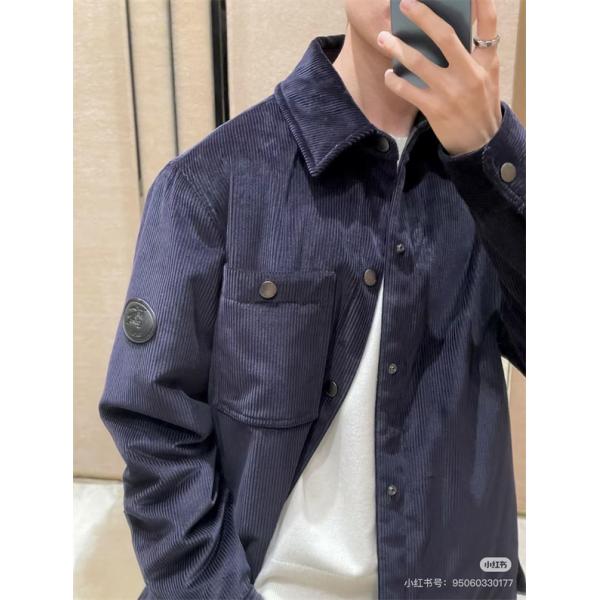 圧倒的人気！バーバリー コピー BURBERRY 2025秋冬冷え対策 ネイビー ジャケット