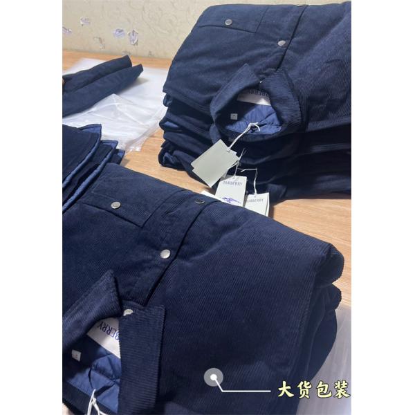 圧倒的人気！バーバリー コピー BURBERRY 2025秋冬冷え対策 ネイビー ジャケット