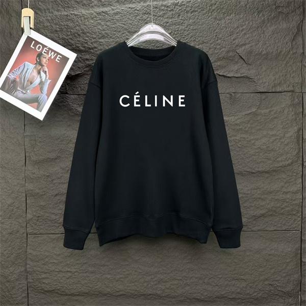 上質！CELINE セリーヌ コピー 2025秋冬 ホワイト エレガント長袖スウェット