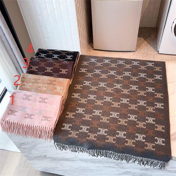 トレンド急浮上！2025秋冬 ブラウン系 マフラー CELINE セリーヌ コピー