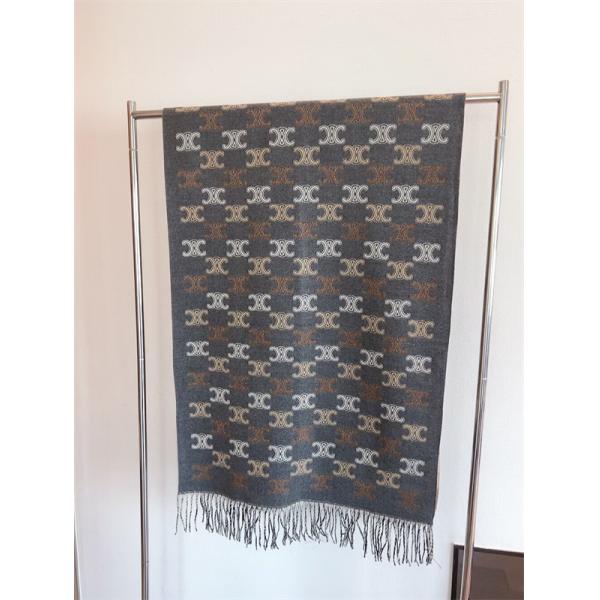 トレンド急浮上！2025秋冬 ブラウン系 マフラー CELINE セリーヌ コピー