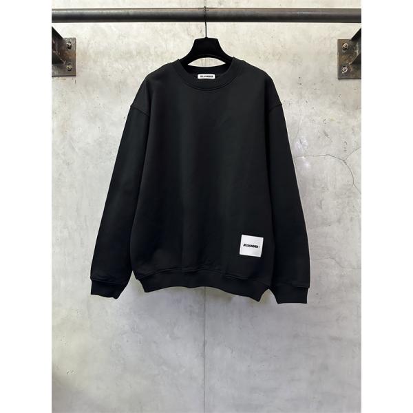 JIL SANDER ジルサンダー コピー 高級感際立つ！2025秋冬 ホワイト ミニマルデザイン スウェット