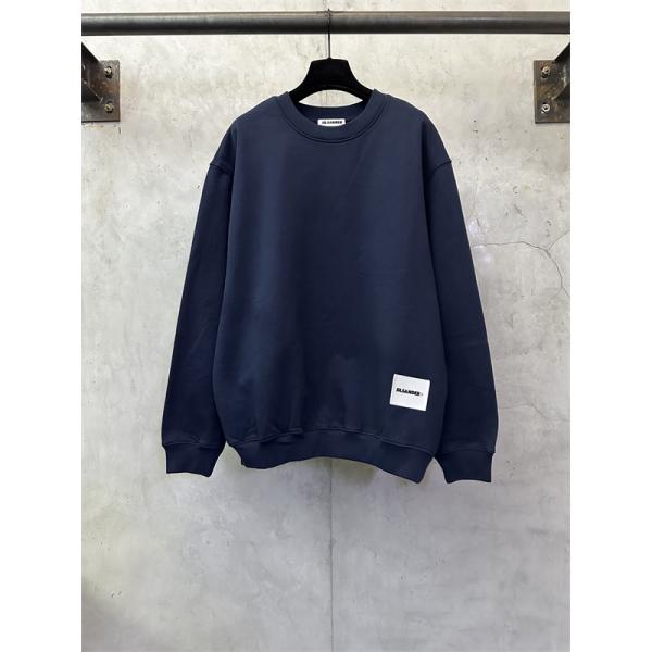 JIL SANDER ジルサンダー コピー 高級感際立つ！2025秋冬 ホワイト ミニマルデザイン スウェット