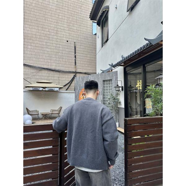 AMI PARIS アミ パリス コピー 2025秋冬必須 クリーム プレミアム 柔軟 ニットカーディガン