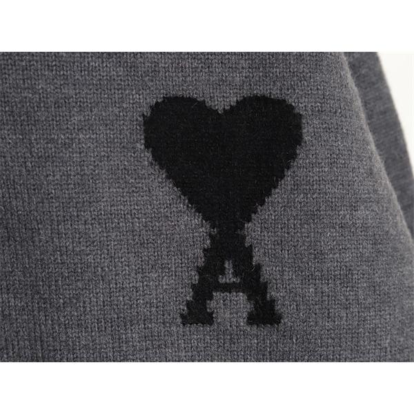 2025秋冬新作 ホワイト 売れ筋ワード 暖か ニットトップス AMI PARIS アミ パリス コピー