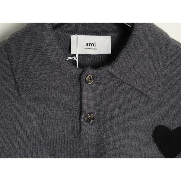 2025秋冬新作 ホワイト 売れ筋ワード 暖か ニットトップス AMI PARIS アミ パリス コピー