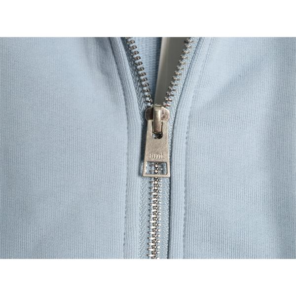 AMI PARIS アミ パリス コピー 2025秋冬定番 ブラック 当店イチオシ 快適 ジップパーカー