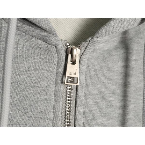 AMI PARIS アミ パリス コピー 2025秋冬対応 グレー 人気急上昇 軽暖 フーディ