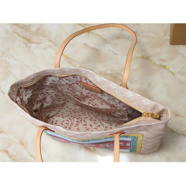 期間限定 アート魅力 柔らかフェミニン LOUIS VUITTON ルイヴィトン コピー キャンバストート