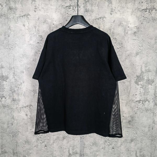 Acne Studios 激安 金糸刺繍 ロゴ入り フェイクレイヤード 長袖カットソー ユニセックス トップス