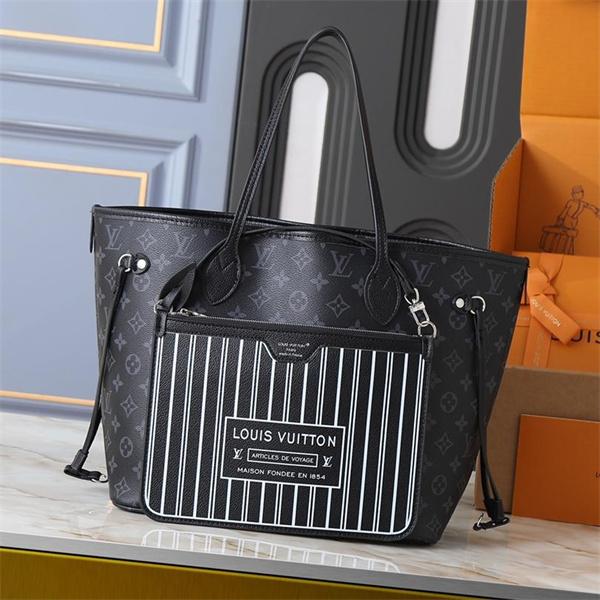 LOUIS VUITTON ルイヴィトン スーパーコピー 売れ筋 2025限定 ブラック シックライン トートバッグ