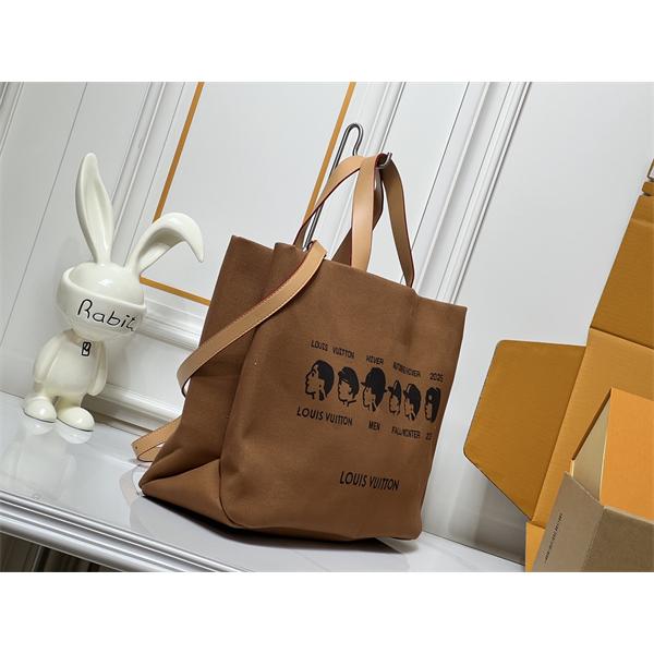 数量限定 プレミアム質感 プリント LOUIS VUITTON ルイヴィトン スーパーコピー トートバッグ
