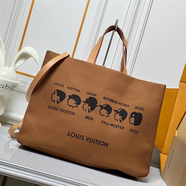 数量限定 プレミアム質感 プリント LOUIS VUITTON ルイヴィトン スーパーコピー トートバッグ