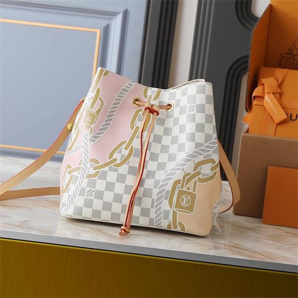 当店イチオシ 可愛い配色 トレンド LOUIS VUITTON ルイヴィトン コピー バケットバッグ