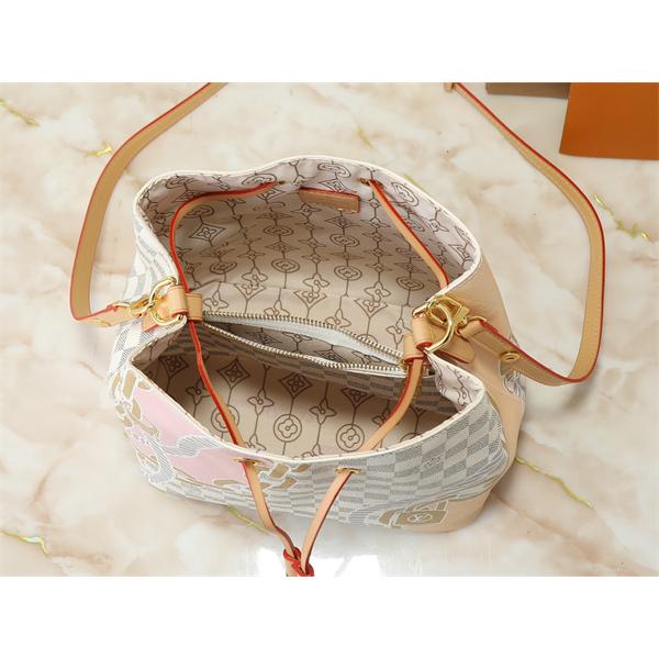 当店イチオシ 可愛い配色 トレンド LOUIS VUITTON ルイヴィトン コピー バケットバッグ