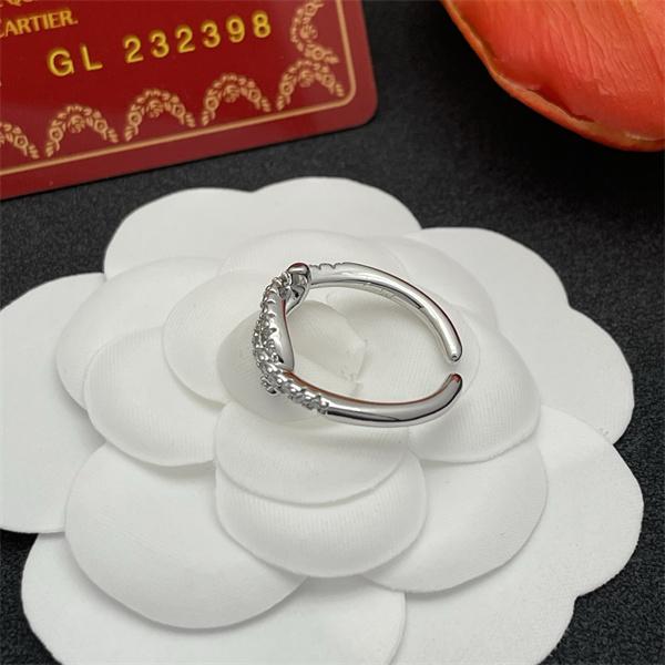 クリスマスプレゼント最適❤カルティエ指輪コピー❤Cartierアクセサリーダイヤ付き