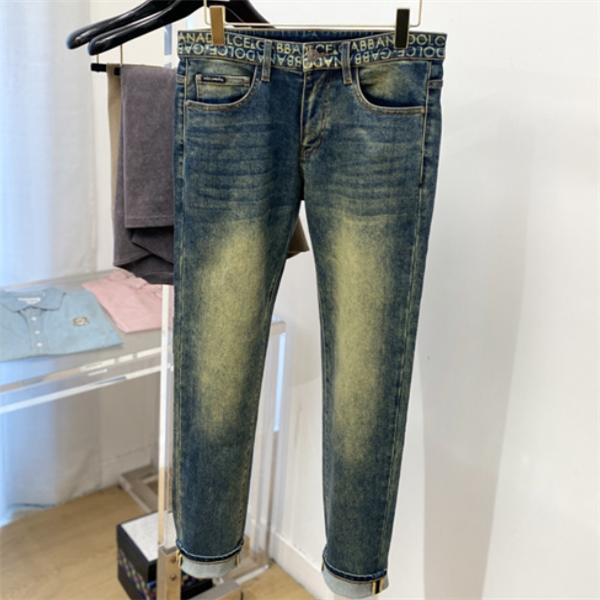 Dolce & Gabbana 激安 2025新作 ストレッチデニム メンズ ジーンズ 上質ウォッシュ加工 カジュアルパンツ