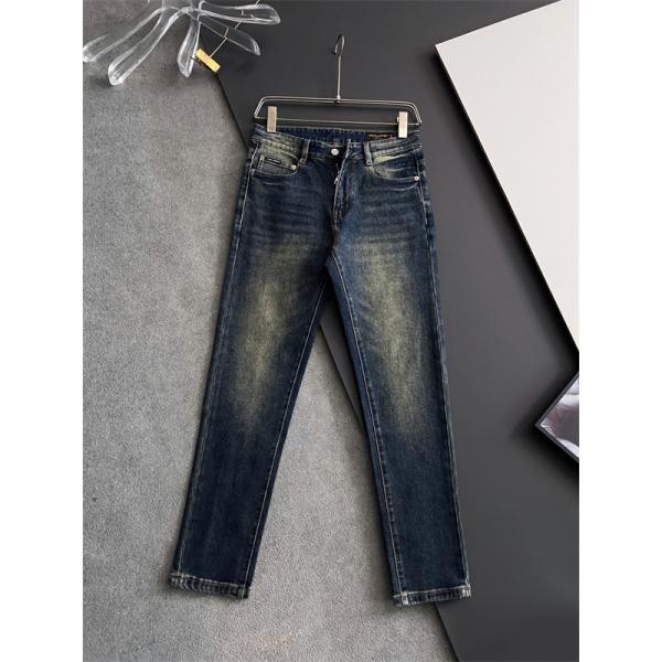 DOLCE&GABBANA 激安 ヴィンテージウォッシュ デニム メンズ ジーンズ ストレッチ スリムフィット 大人カジュアル 高級感モデル