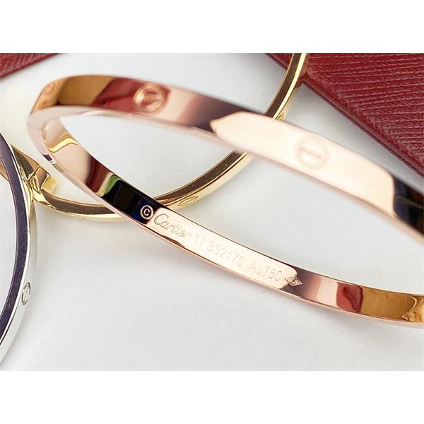 【2025-26最新】カルティエ ラブ ブレスレットコピー スリムモデル ミラー仕上げ スクラッチロックCartier Love Bracelet