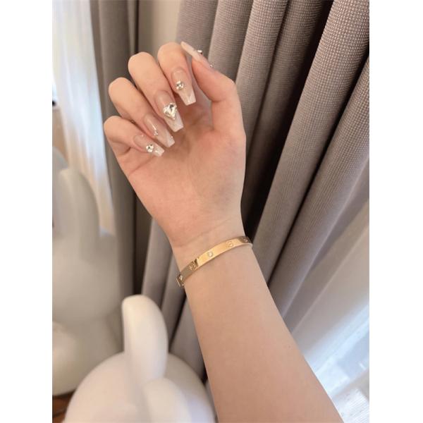 素敵❤カルティエ バングル コピー❤Cartier  アクセサリーコーデお洒落男女OK上質なアイテム