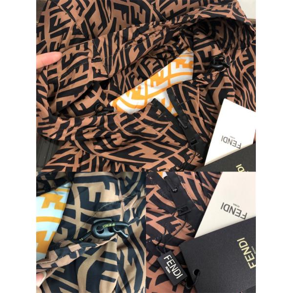 FENDI フェンディ コピー 冬仕様 FF迷彩風 リバーシブル ジャケット 2025秋冬 売れ筋