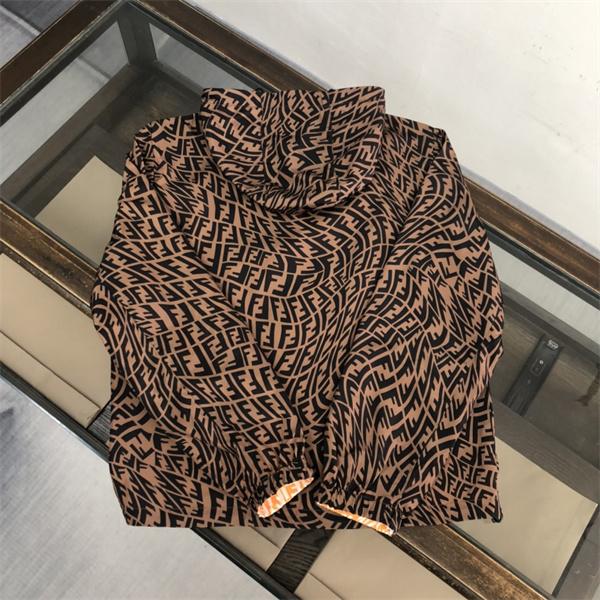 FENDI フェンディ コピー 冬仕様 FF迷彩風 リバーシブル ジャケット 2025秋冬 売れ筋