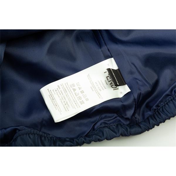 2025秋冬必須 ネイビー切替 ロゴ ジャケット 数量限定 FENDI フェンディ コピー