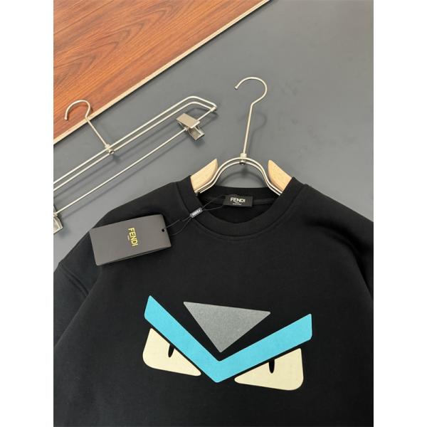 防風対策 モンスターアイ ブラック FENDI フェンディ コピー スウェット 新作
