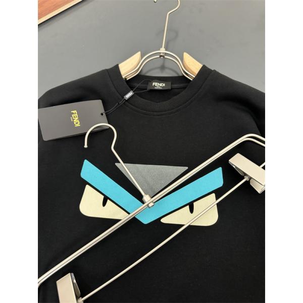 防風対策 モンスターアイ ブラック FENDI フェンディ コピー スウェット 新作