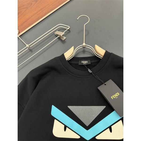防風対策 モンスターアイ ブラック FENDI フェンディ コピー スウェット 新作