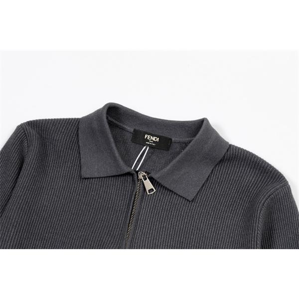 FENDI フェンディ コピー 温かさ重視 モンスターアイ ハーフジップ ニット 注目