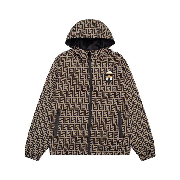 2025秋冬対応 FF総柄 パーカー FENDI フェンディ コピー ジャケット 入手困難