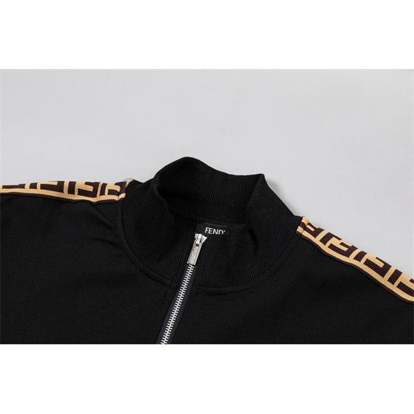 FENDI フェンディ コピー 2025秋冬必須  サイドロゴ トラックジャケット 話題