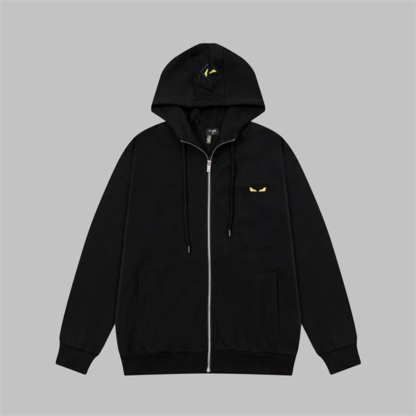 モード系 モンスターアイ ジップパーカー 売れ筋 FENDI フェンディ スーパーコピー