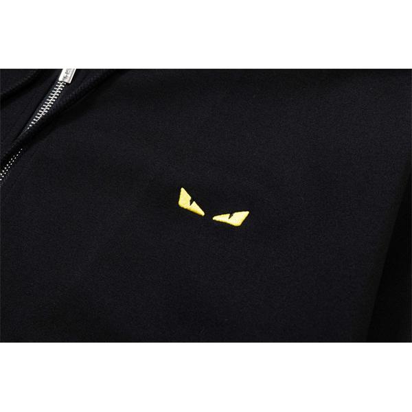 モード系 モンスターアイ ジップパーカー 売れ筋 FENDI フェンディ スーパーコピー