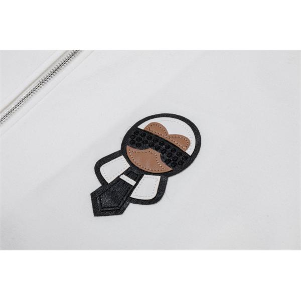 2025秋冬限定・高級感仕上げ カールロゴ トラック FENDI フェンディ コピー ジャケット 新作