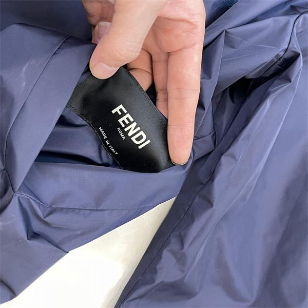 2025秋冬最旬・軽量防風 カラーブラッシュ ナイロン FENDI フェンディ コピー ジャケット 話題