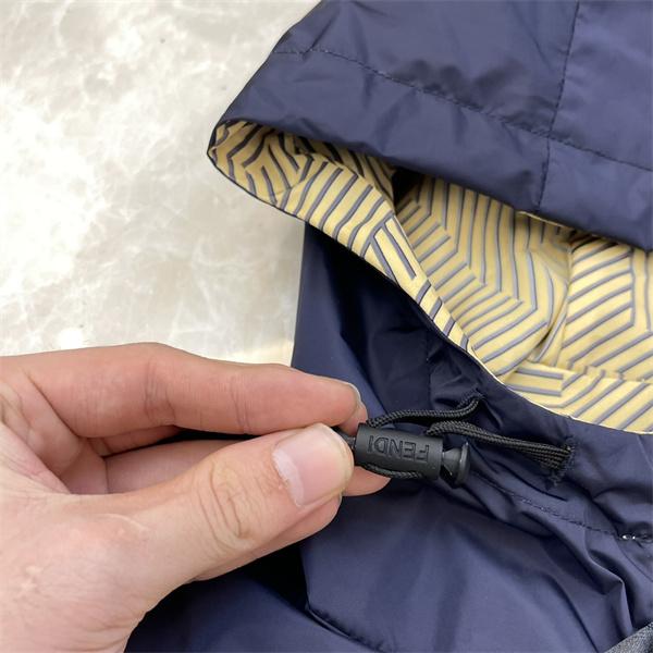 2025秋冬最旬・軽量防風 カラーブラッシュ ナイロン FENDI フェンディ コピー ジャケット 話題