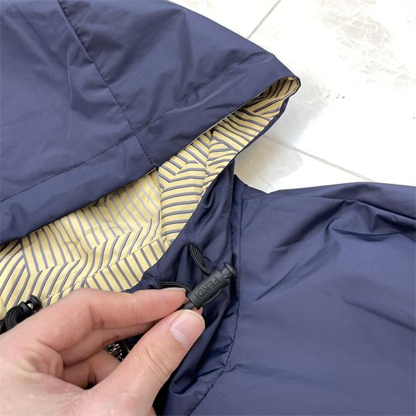 2025秋冬最旬・軽量防風 カラーブラッシュ ナイロン FENDI フェンディ コピー ジャケット 話題