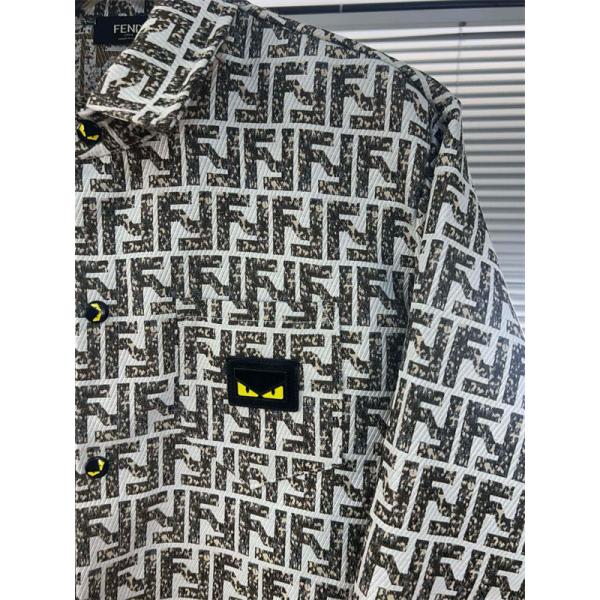 FENDI フェンディ コピー 2025秋冬注目・柔らかフィット FF総柄 デニムジャケット 人気