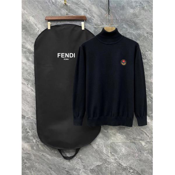 2025秋冬最新・上質感仕上げ ワンポイントタートルニット 人気 FENDI フェンディ コピー