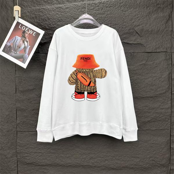 2025秋冬必須・快適ストレッチ クマプリント FENDI フェンディ コピー パーカー 上質 