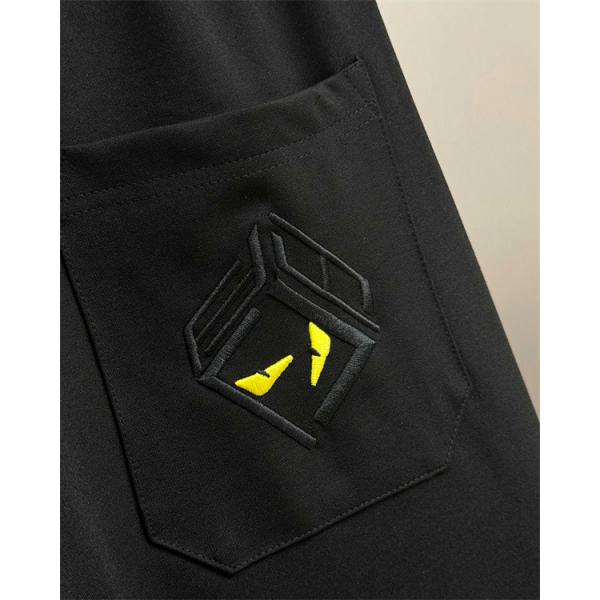  2025秋冬注目・軽量ストレッチ モンスターアイ スウェットパンツ FENDI フェンディ コピー 新入荷