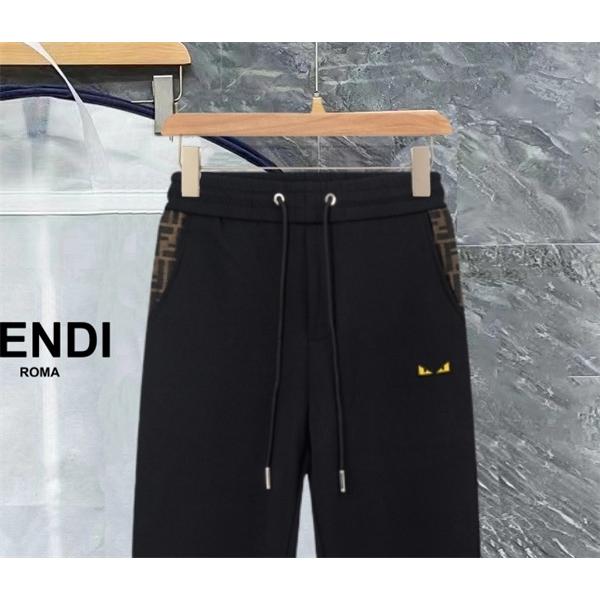 2025秋冬本格・快適フィット サイドロゴ FENDI フェンディ コピー スウェットパンツ 売れ行きUP